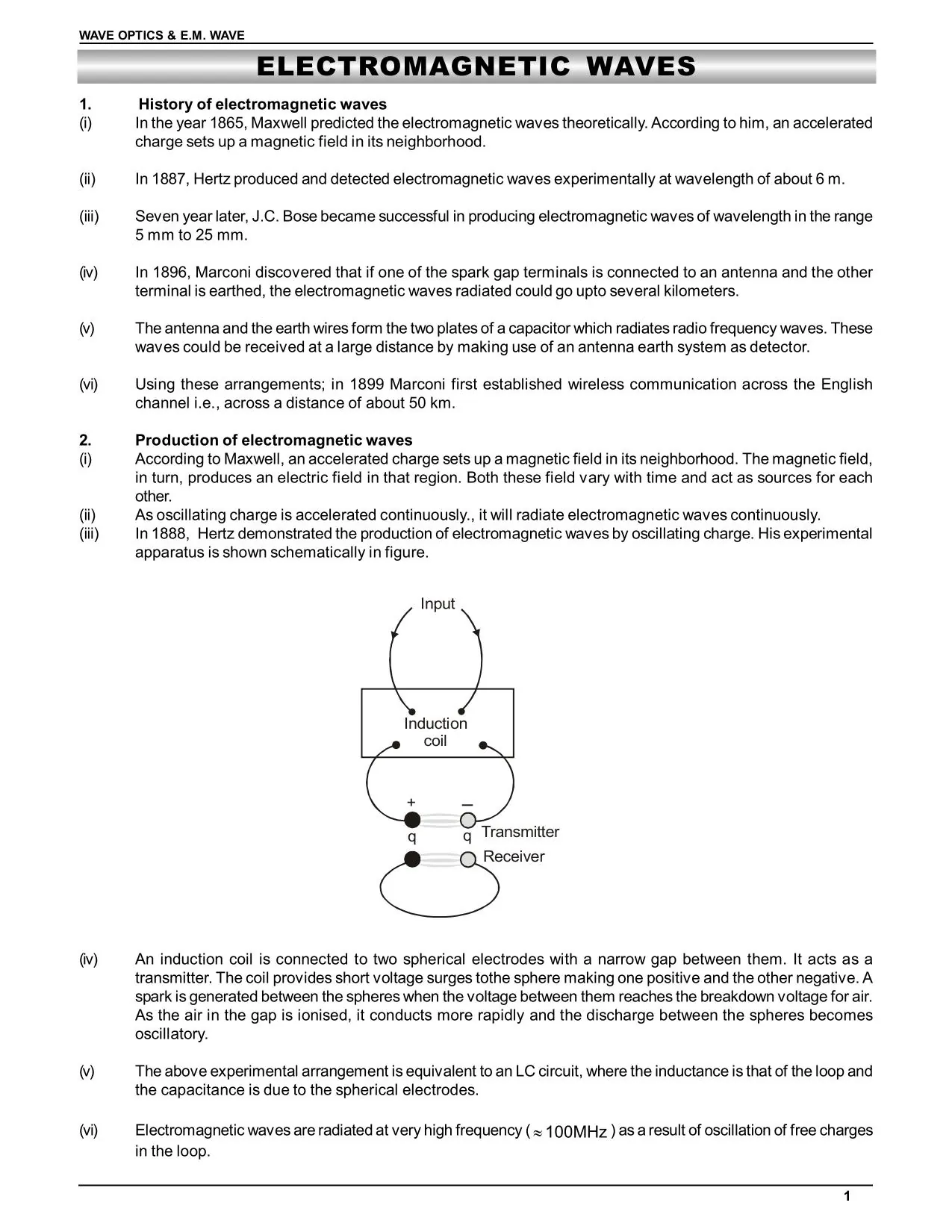 electromagnetic waves physics