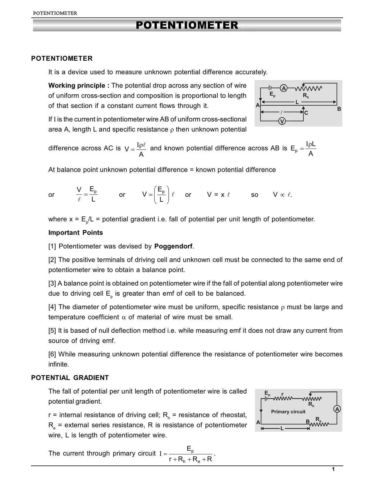 Potentiometer