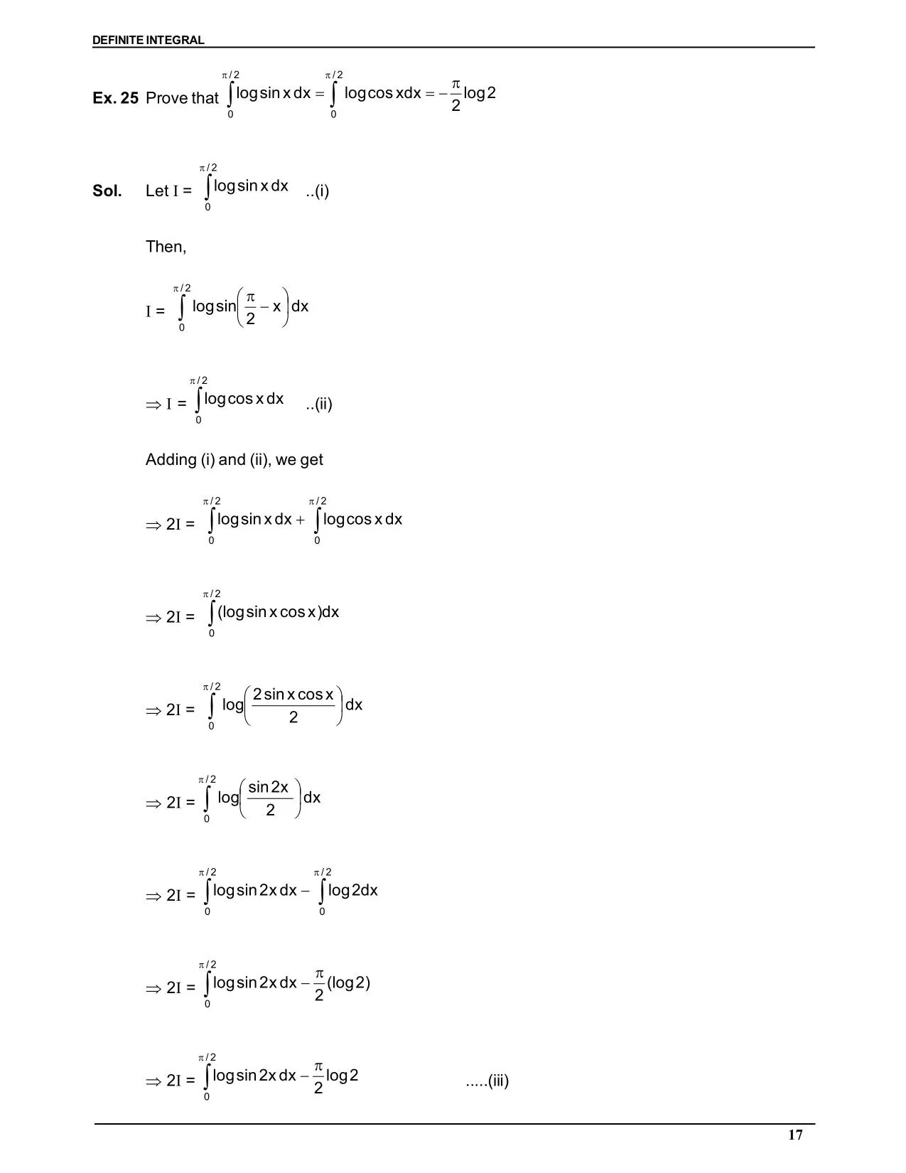 Definite integral
