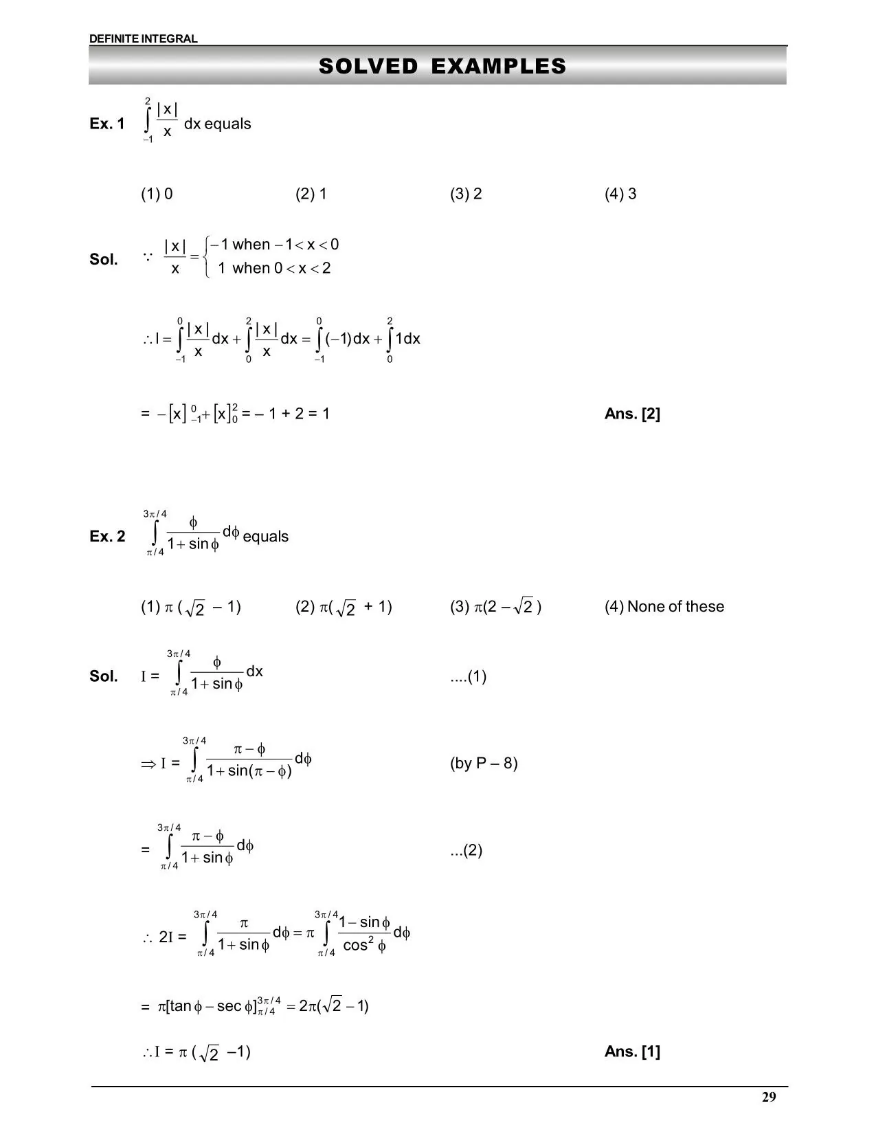 Definite integral