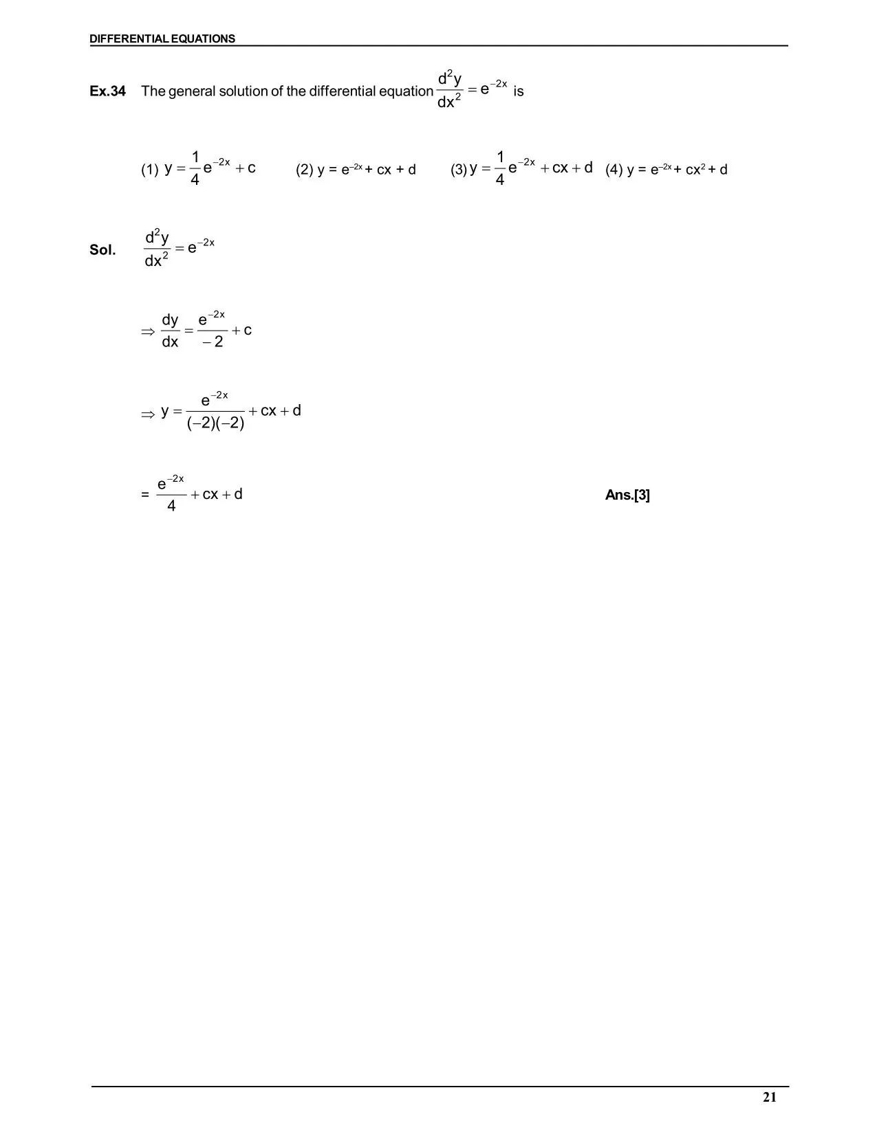 Differential equation