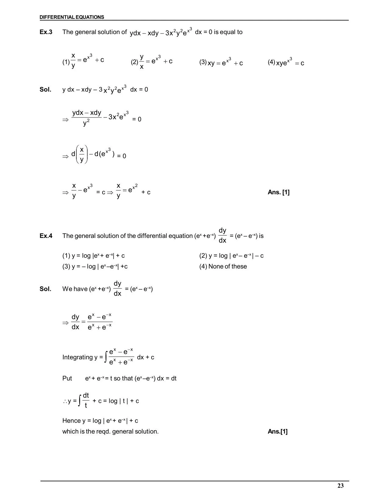 Differential equation