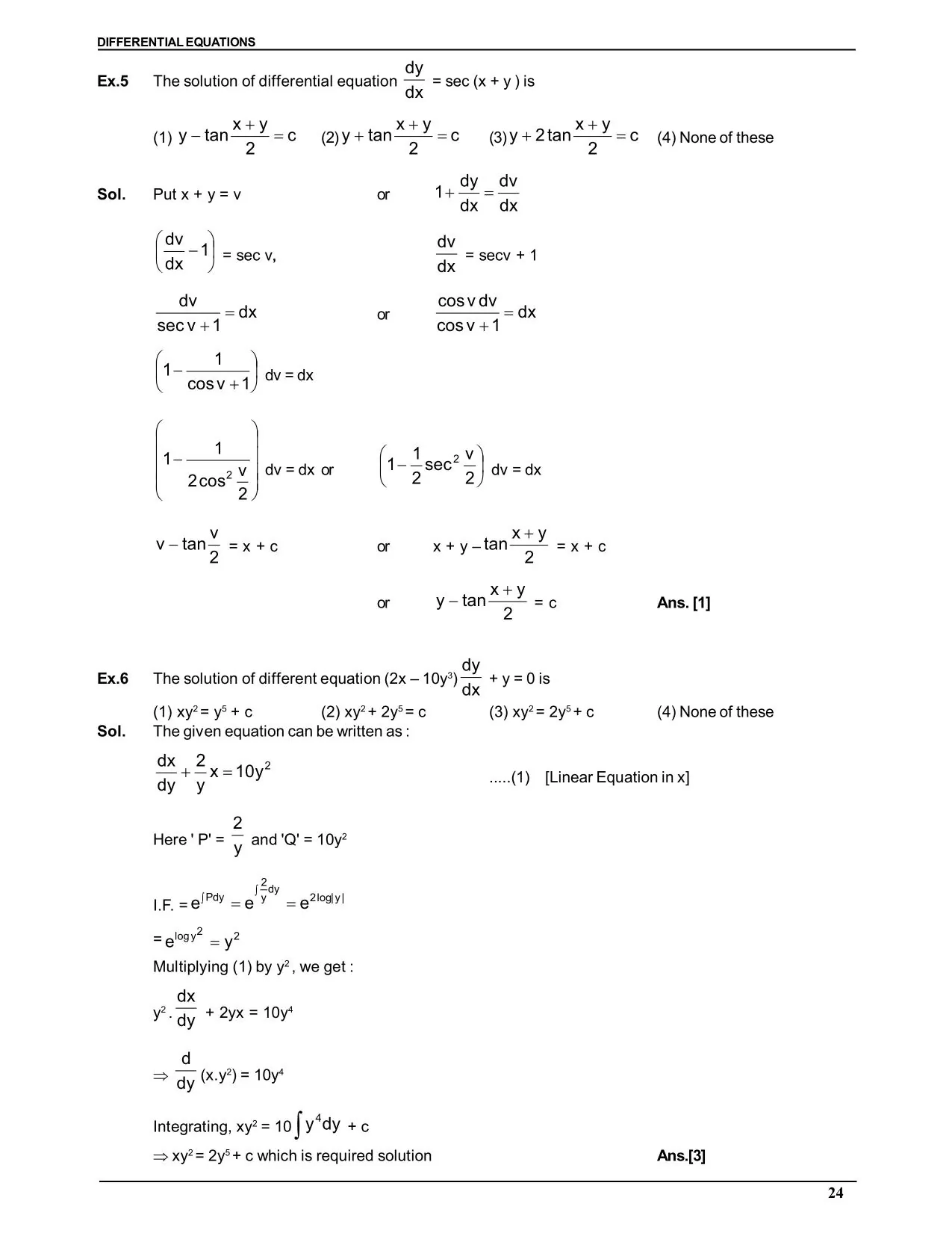 Differential equation