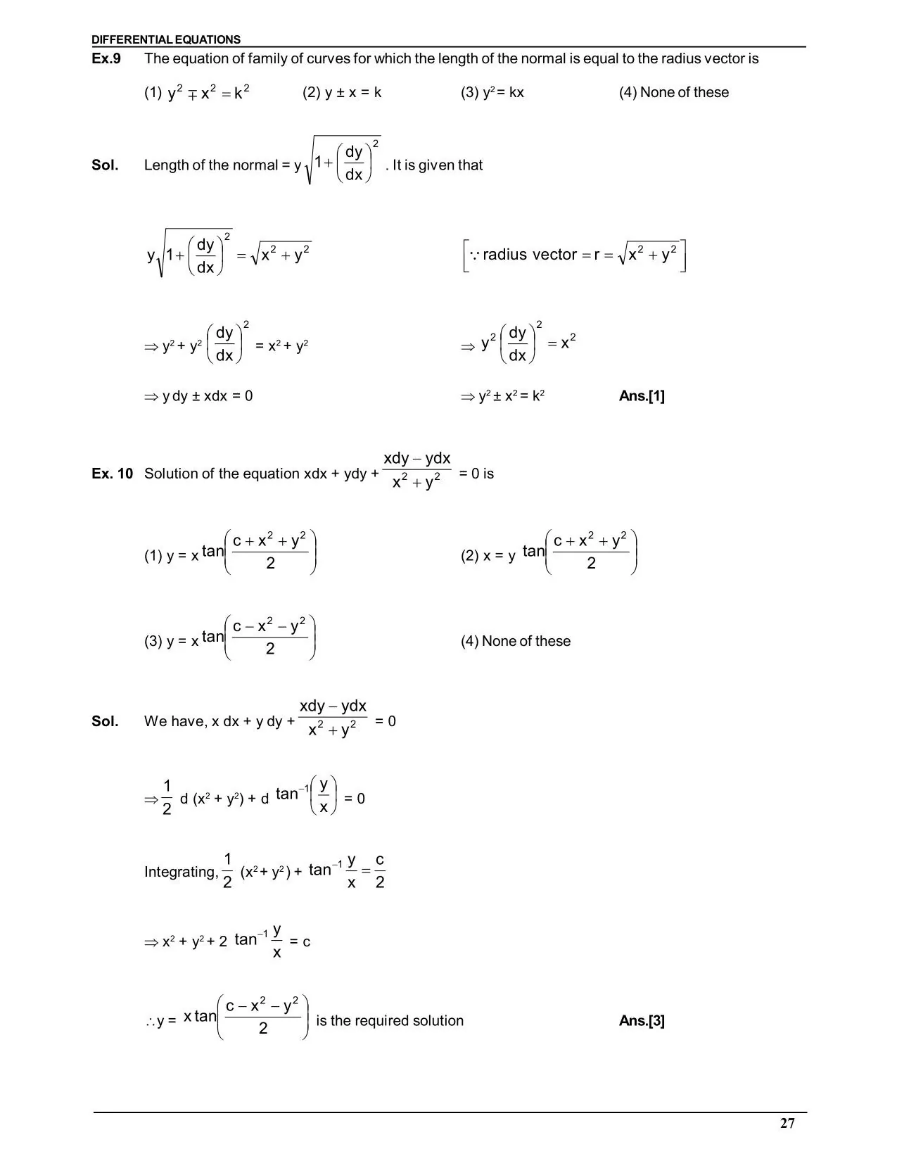 Differential equation