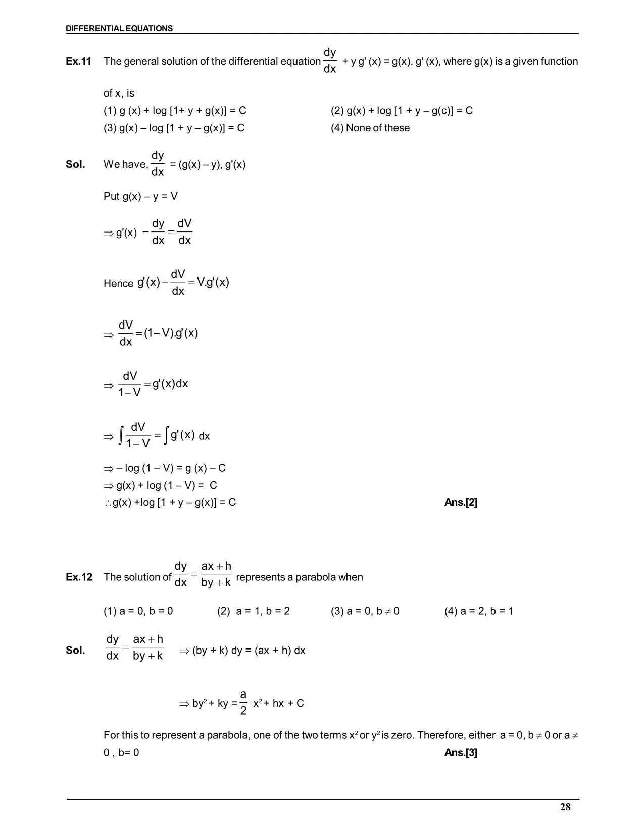 Differential equation