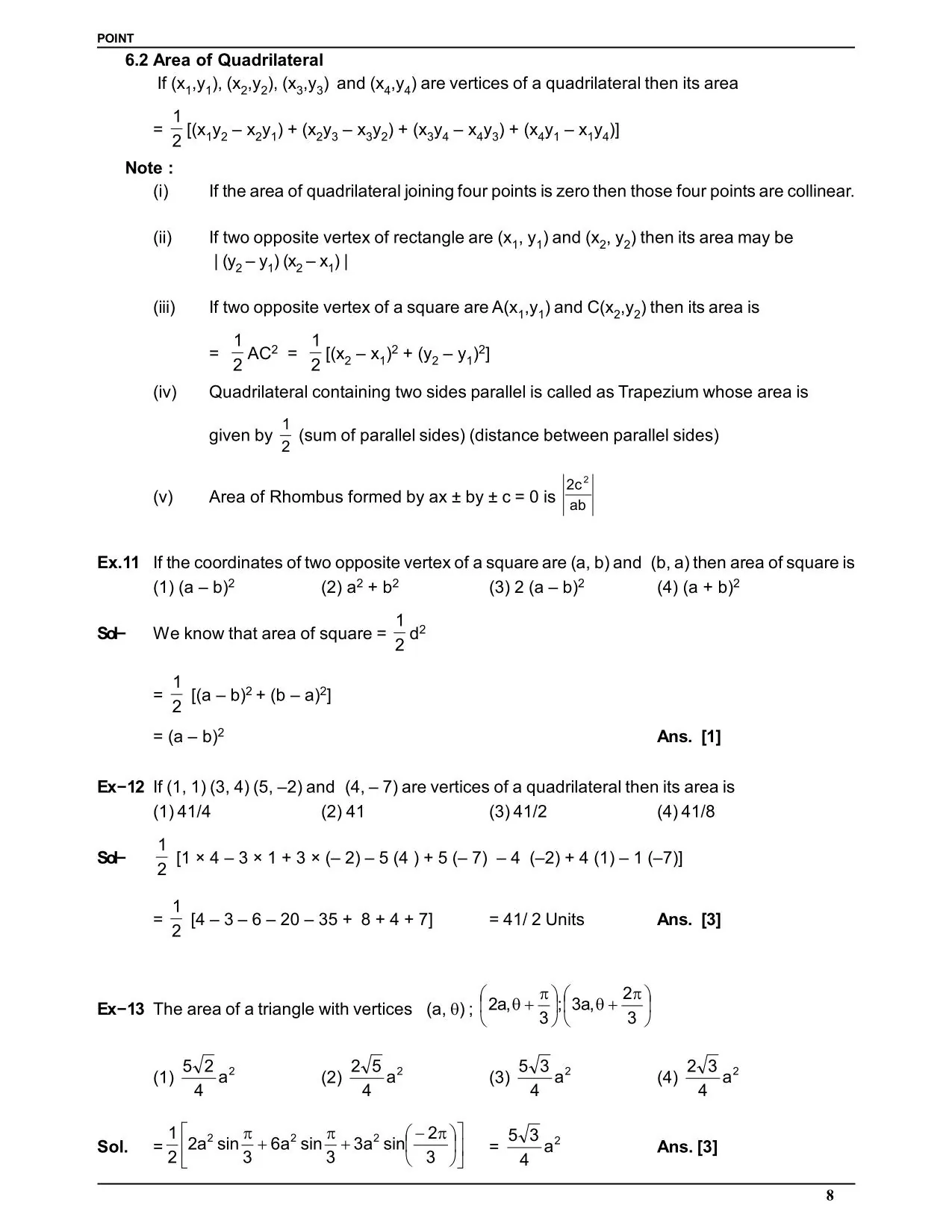 Class 11 Conic Section