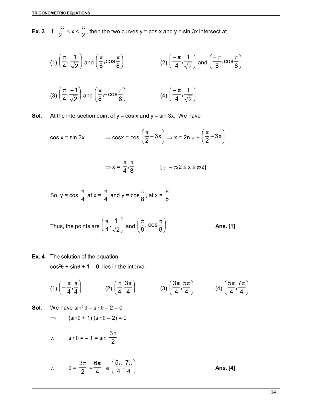 Trigonometric Equation