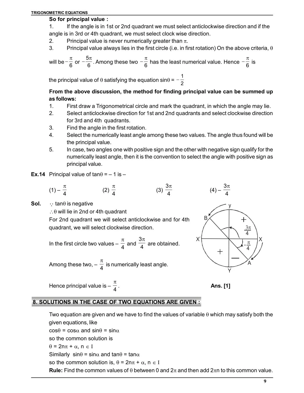 Trigonometric Equation