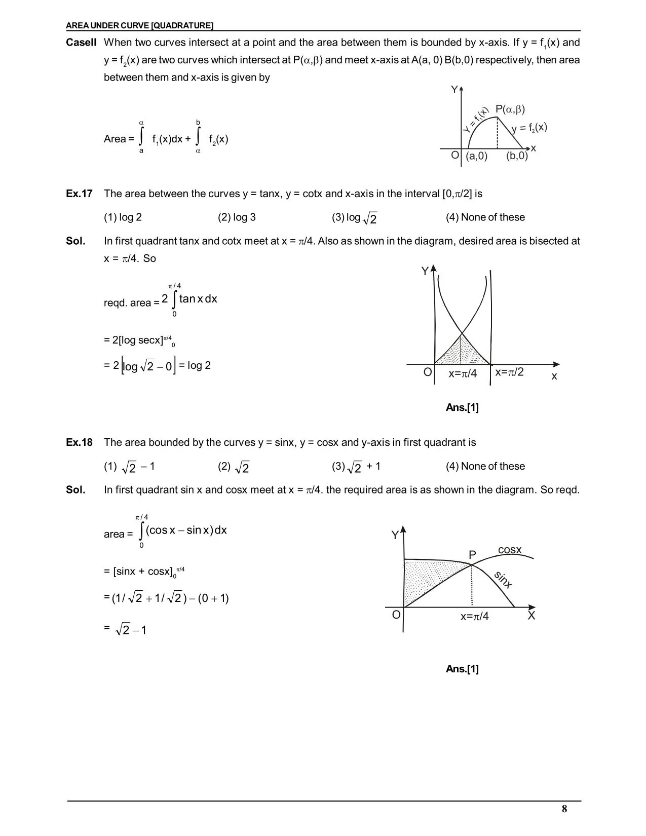 Area Under Curve [Quadrature]
