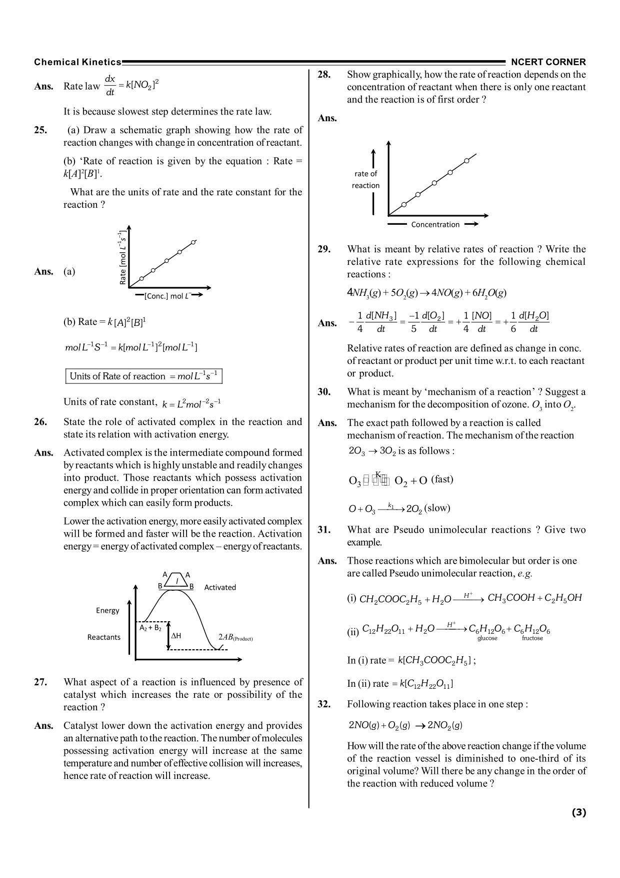 chemical kinetics practice problems and solutions pdf