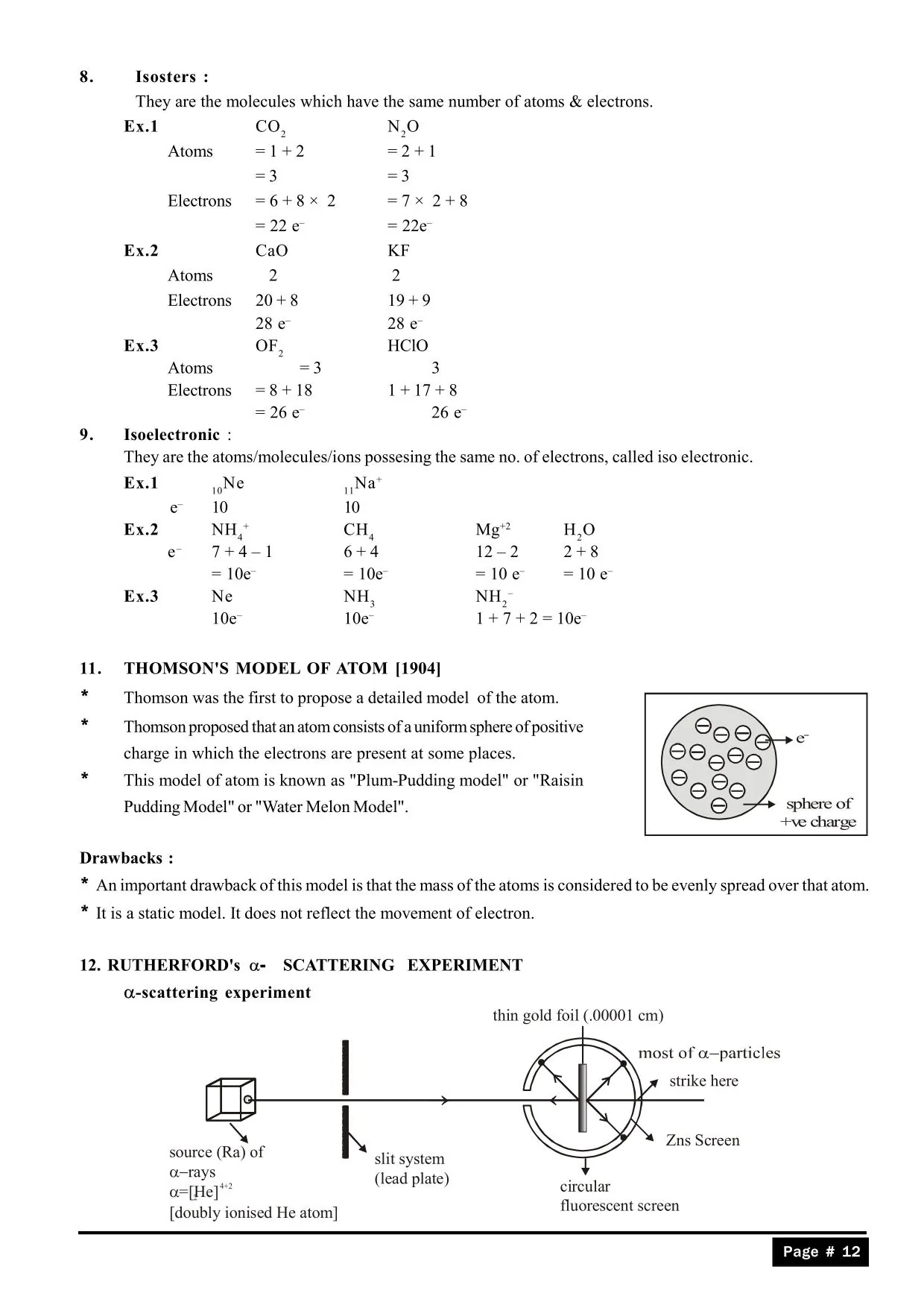 Structure of Atom Class 11 Notes for NEET & IIT JEE: Rutherfords Experiment