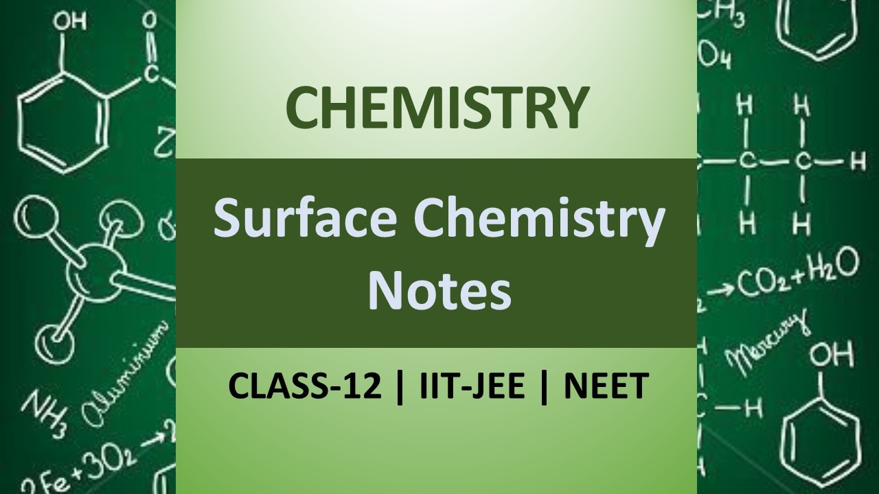 Class 12 Surface Chemistry Notes for NEET | IIT JEE