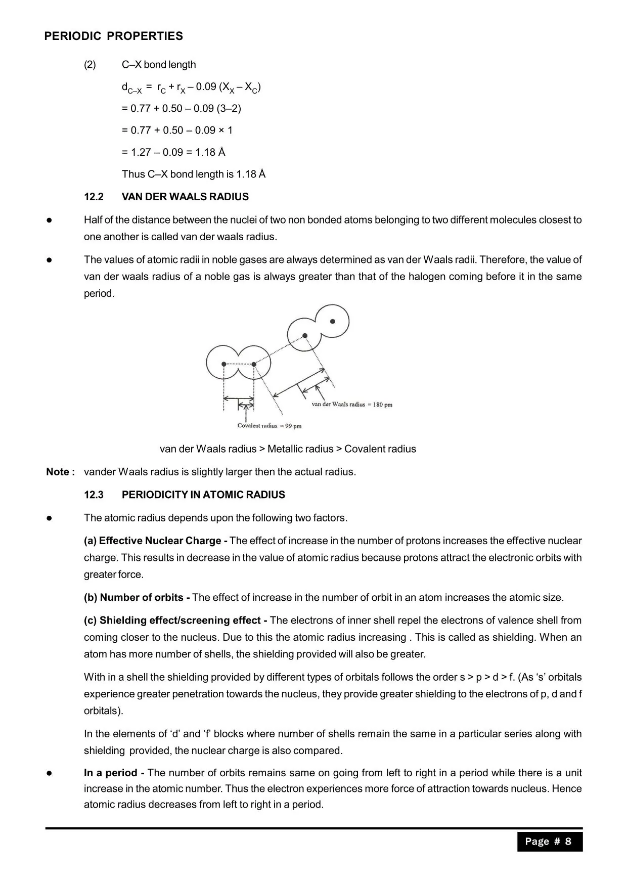 Classification of Elements and Periodicity in Properties Class 11: Periodic properties