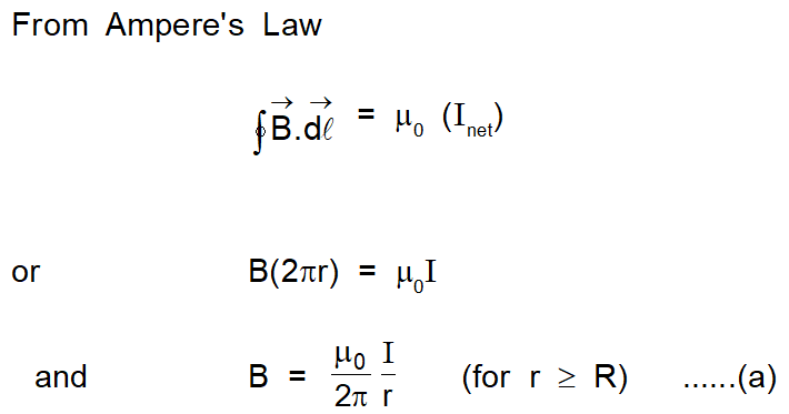 Applications of Ampere's Law
