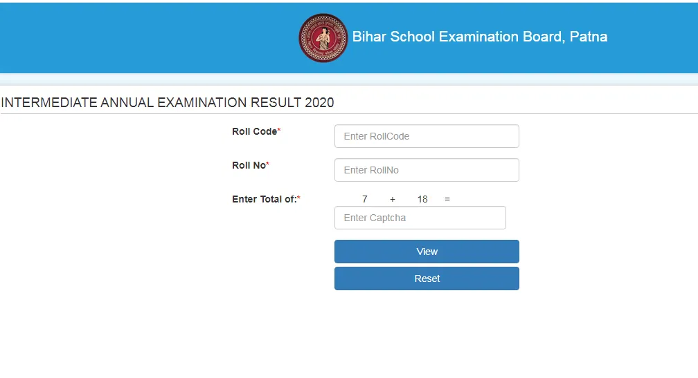 Bihar board 12th result 2020