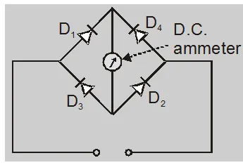 Bridge rectifier circuit diagram