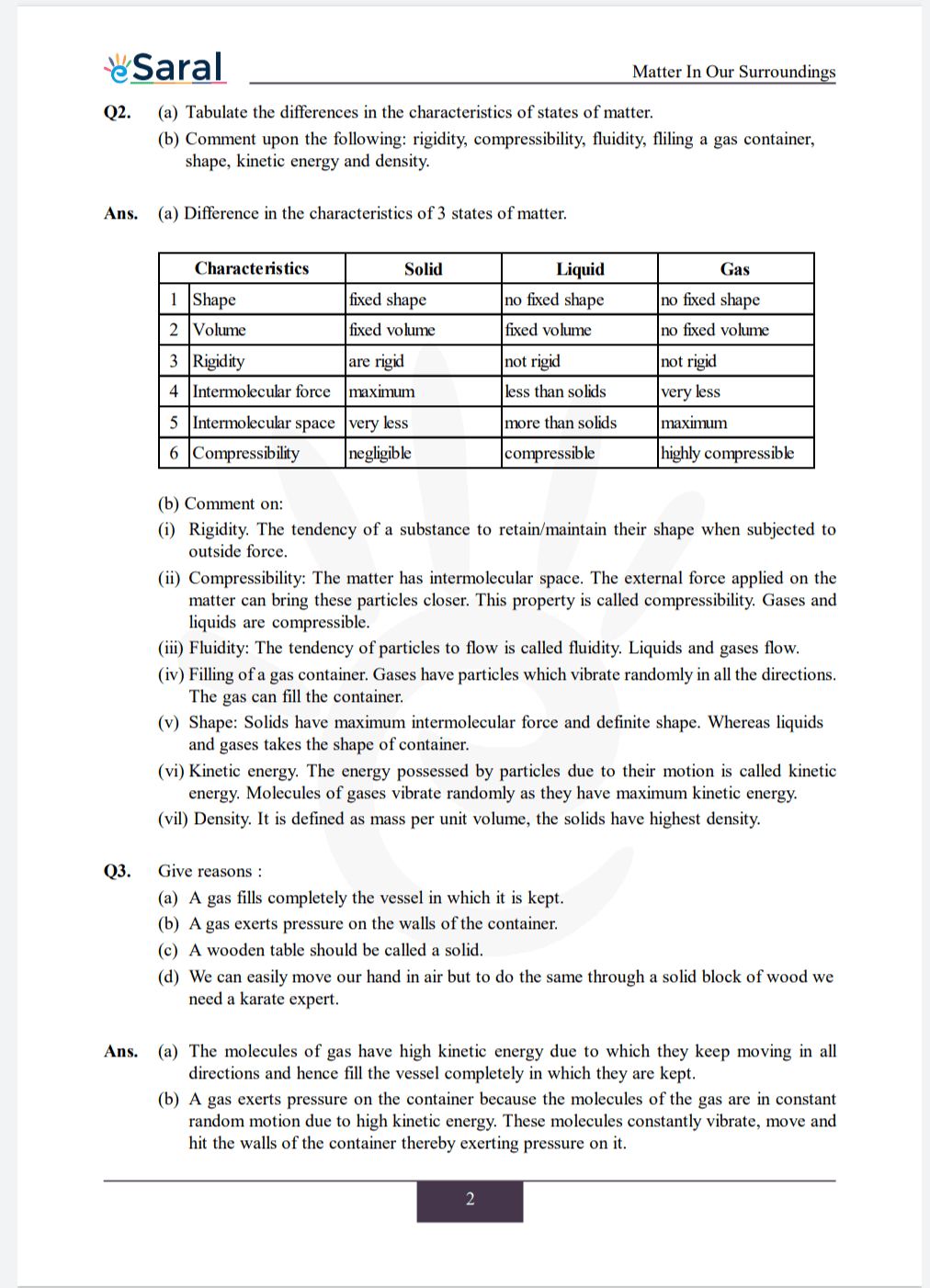 Ncert Class 9 science solutions Chapter 1 Image 3