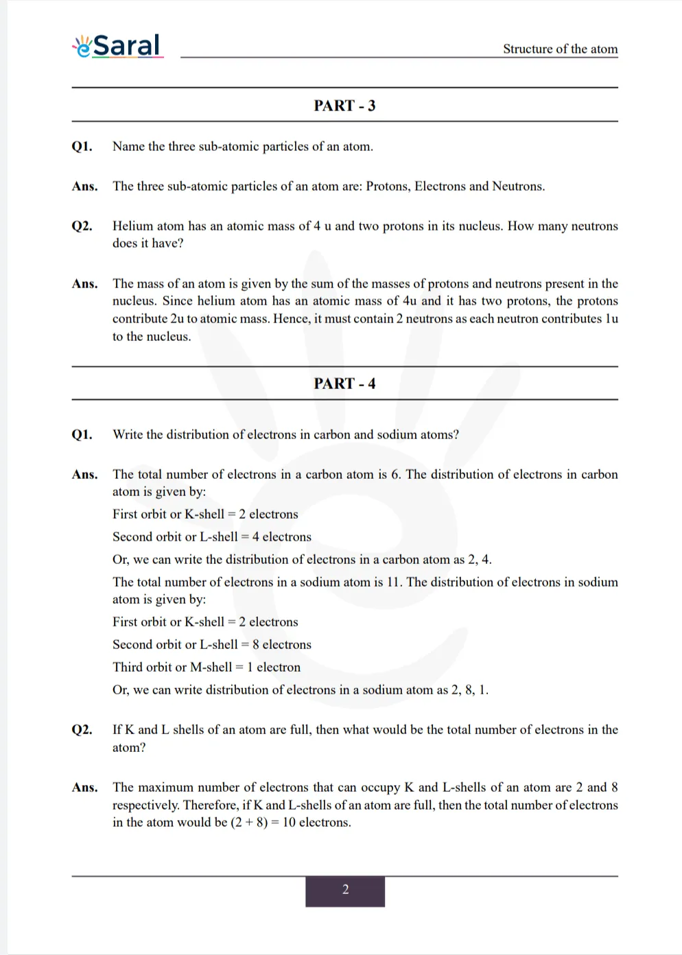 NCERT Solutions for Class 9 Science Chapter 4 Image 2