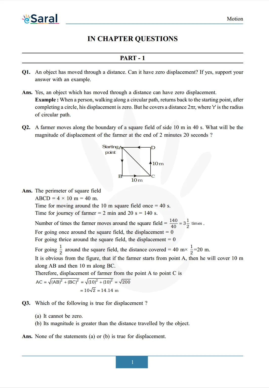 NCERT Solutions for Class 9 Science chapter 8 Image 2