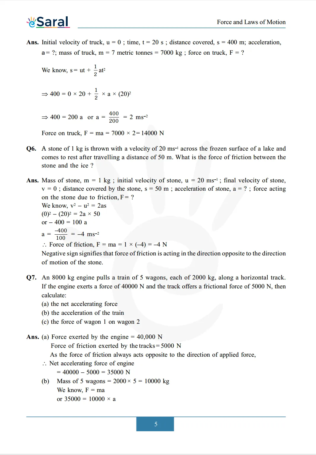 NCERT Solutions for Class 9 Science chapter 9 image 6