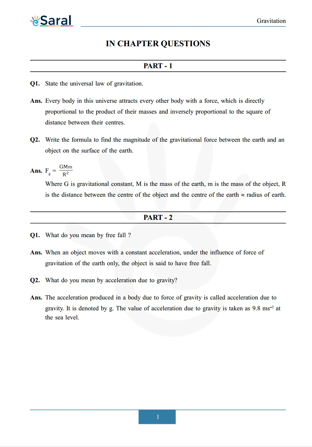NCERT Solutions for Class 9 Science chapter 10 image 2