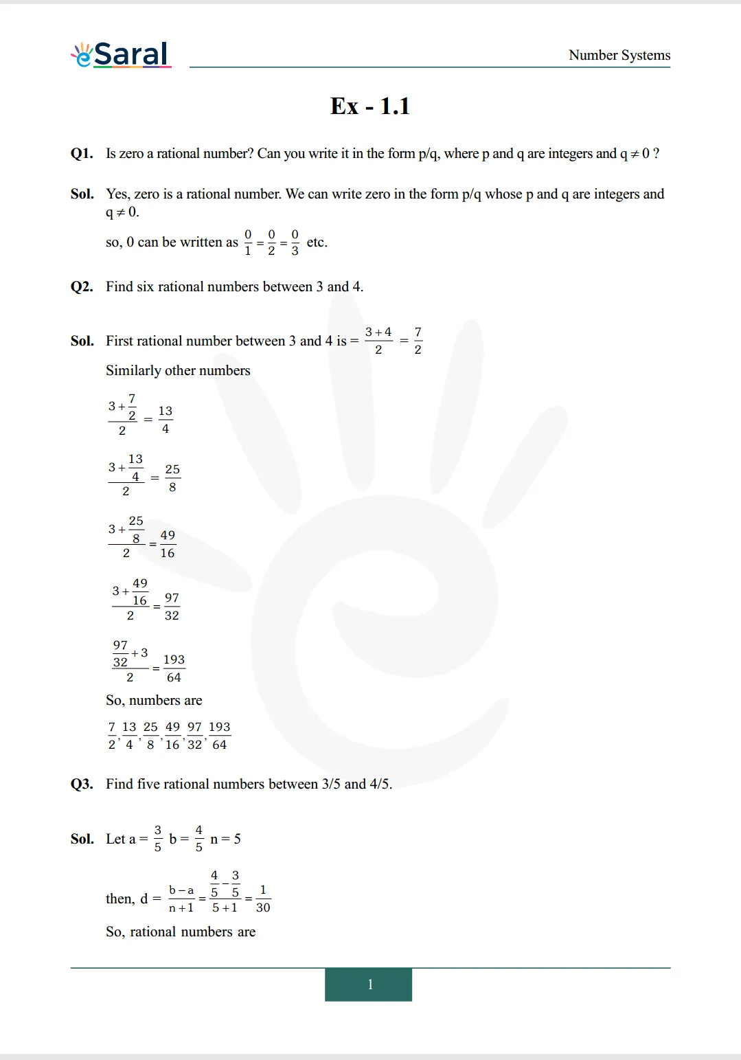 NCERT Solutions for Class 9 Maths chapter 1 Number Systems PDF Image 2