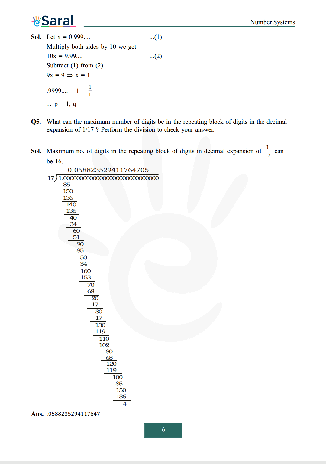 Class 9 maths chapter 1 exercise 1.3 solutions Image 3