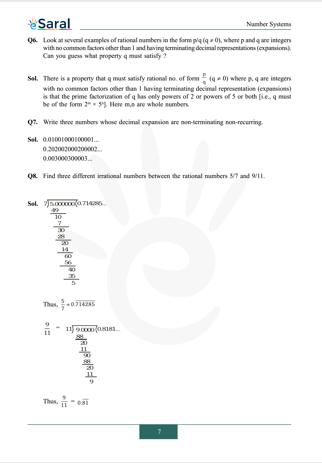 Class 9 maths chapter 1 exercise 1.3 solutions Image 4