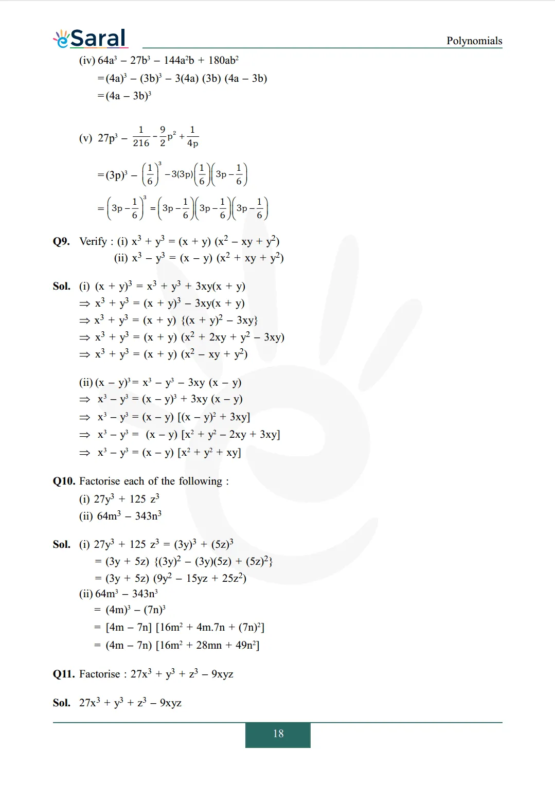 Class 9 maths chapter 2 exercise 2.5 solutions Image 6