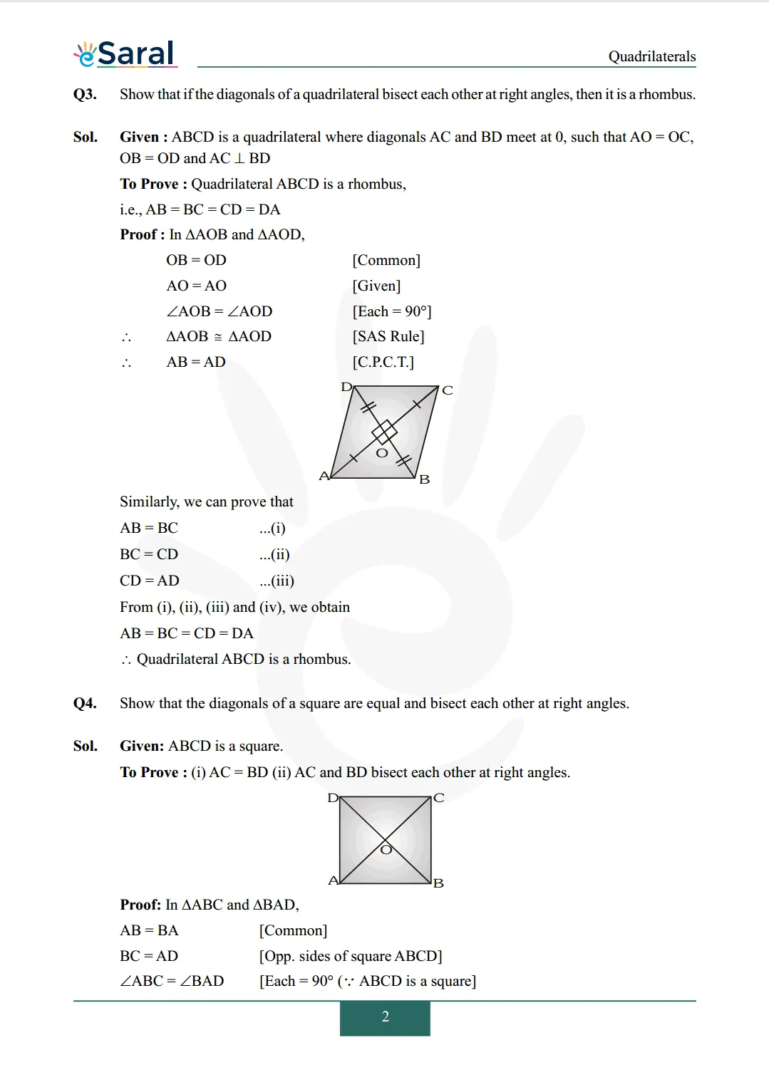 NCERT Solutions for Class 9 Maths chapter 8 Image 3
