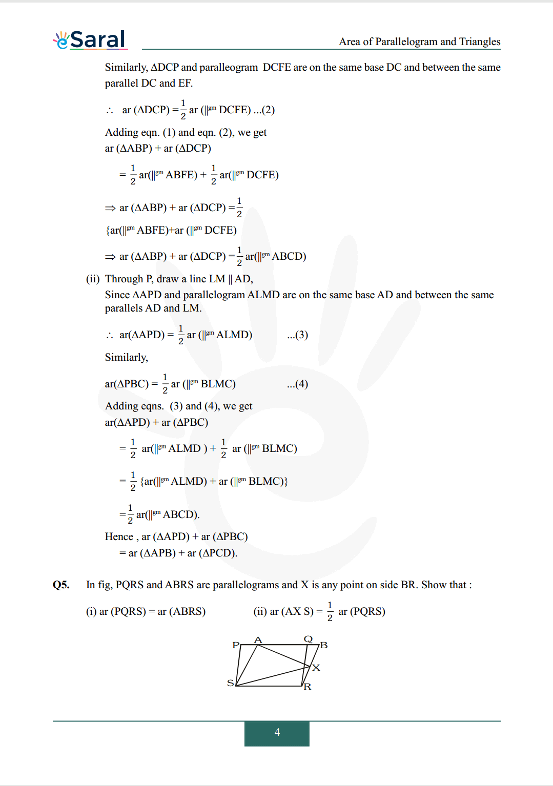 Class 9 maths chapter 9 exercise 9.2 solutions Image 3