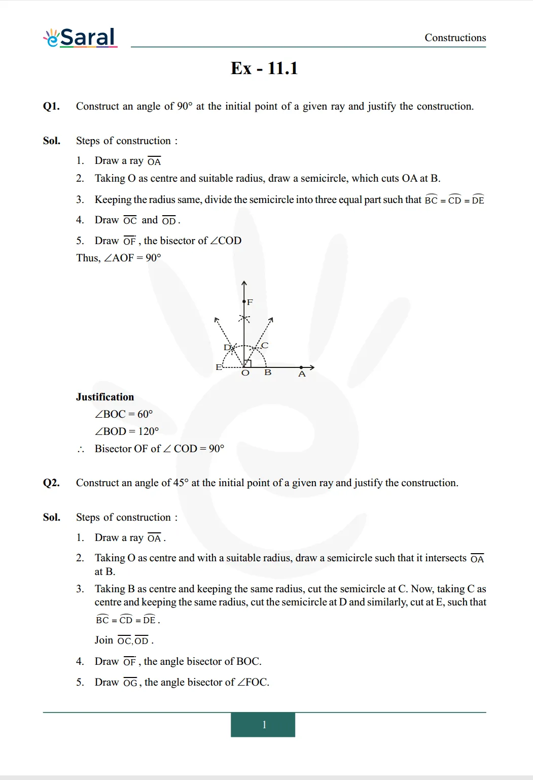 NCERT Solutions for Class 9 Maths chapter 11 Image 2