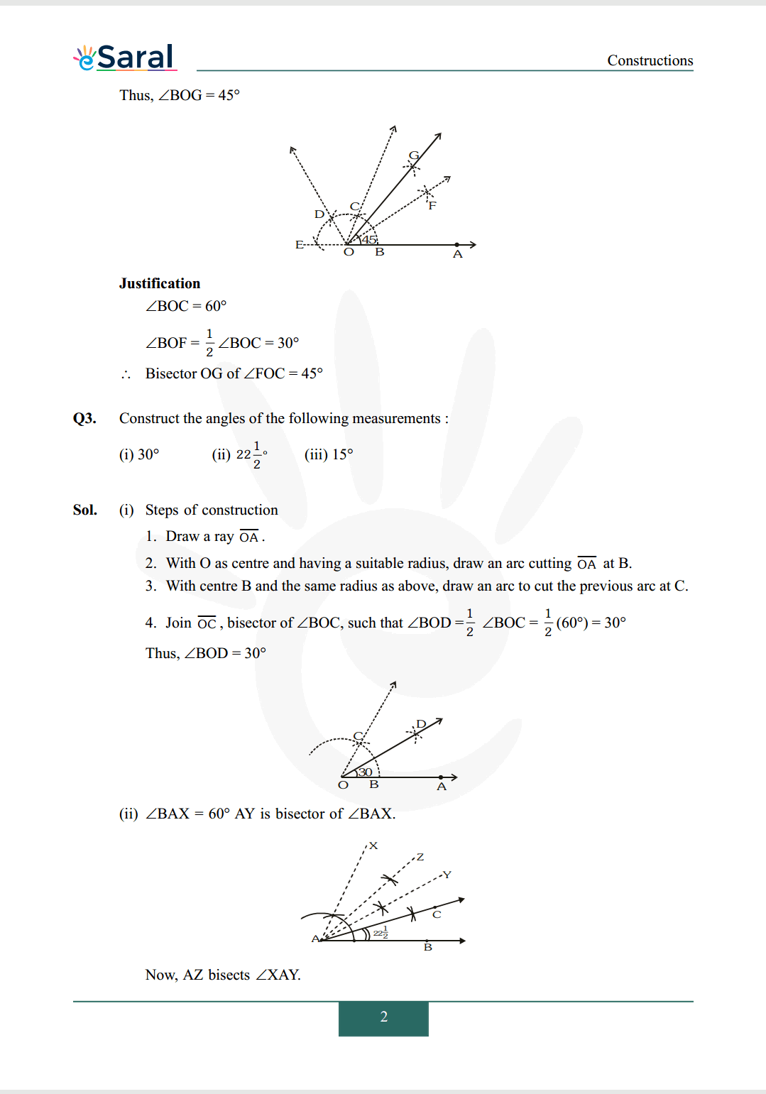Class 9 maths chapter 11 exercise 11.1 solutions Image 2