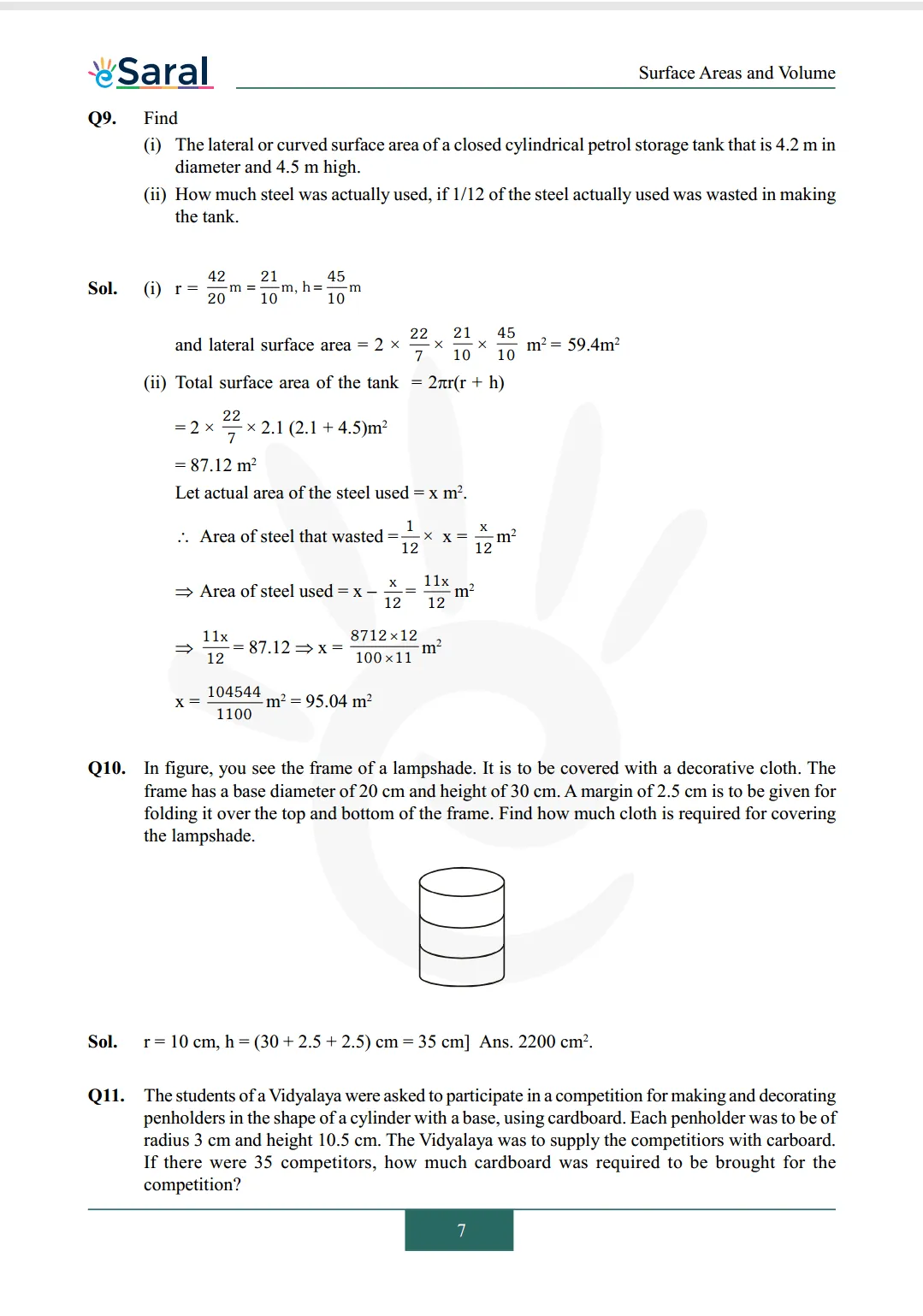 Class 9 maths chapter 13 exercise 13.2 solutions Image 4