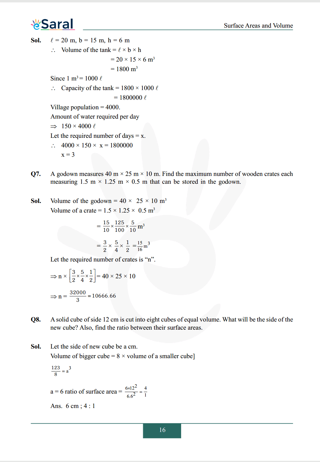 Class 9 maths chapter 13 exercise 13.5 solutions Image 2