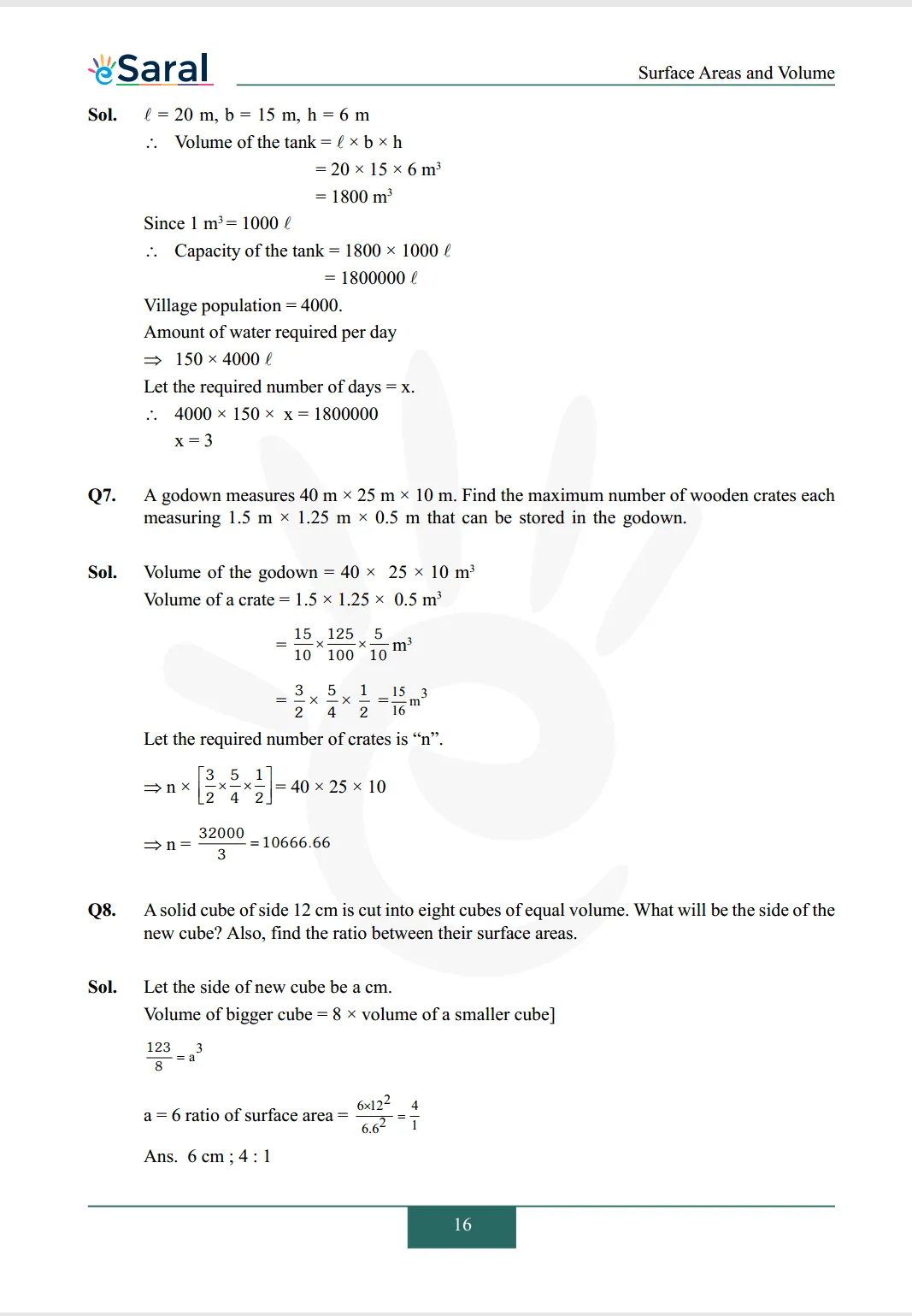 Class 9 maths chapter 13 exercise 13.5 solutions Image 2