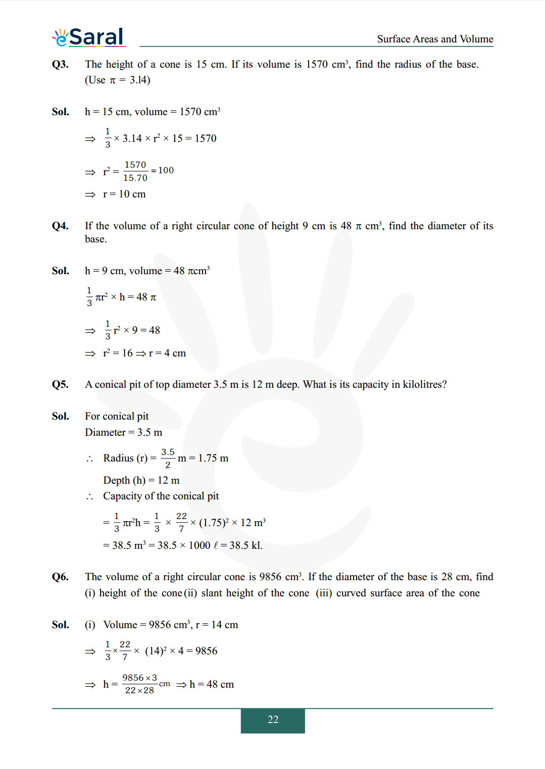 Class 9 maths chapter 13 exercise 13.7 solutions Image 2