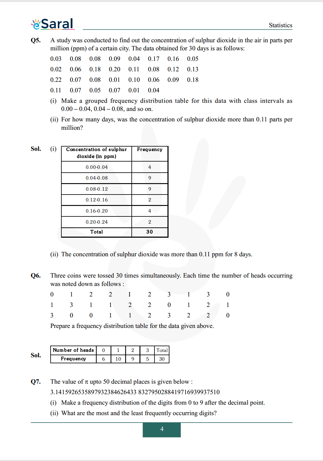 NCERT Solutions for Class 9 Maths chapter 14 Image 5
