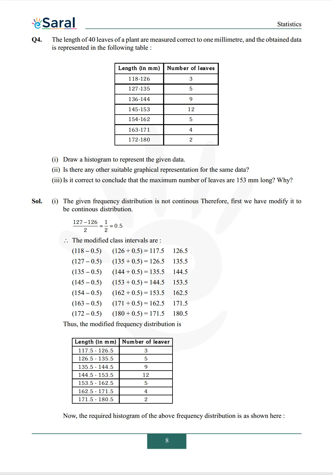 Class 9 maths chapter 14 exercise 14.3 solutions Image 3