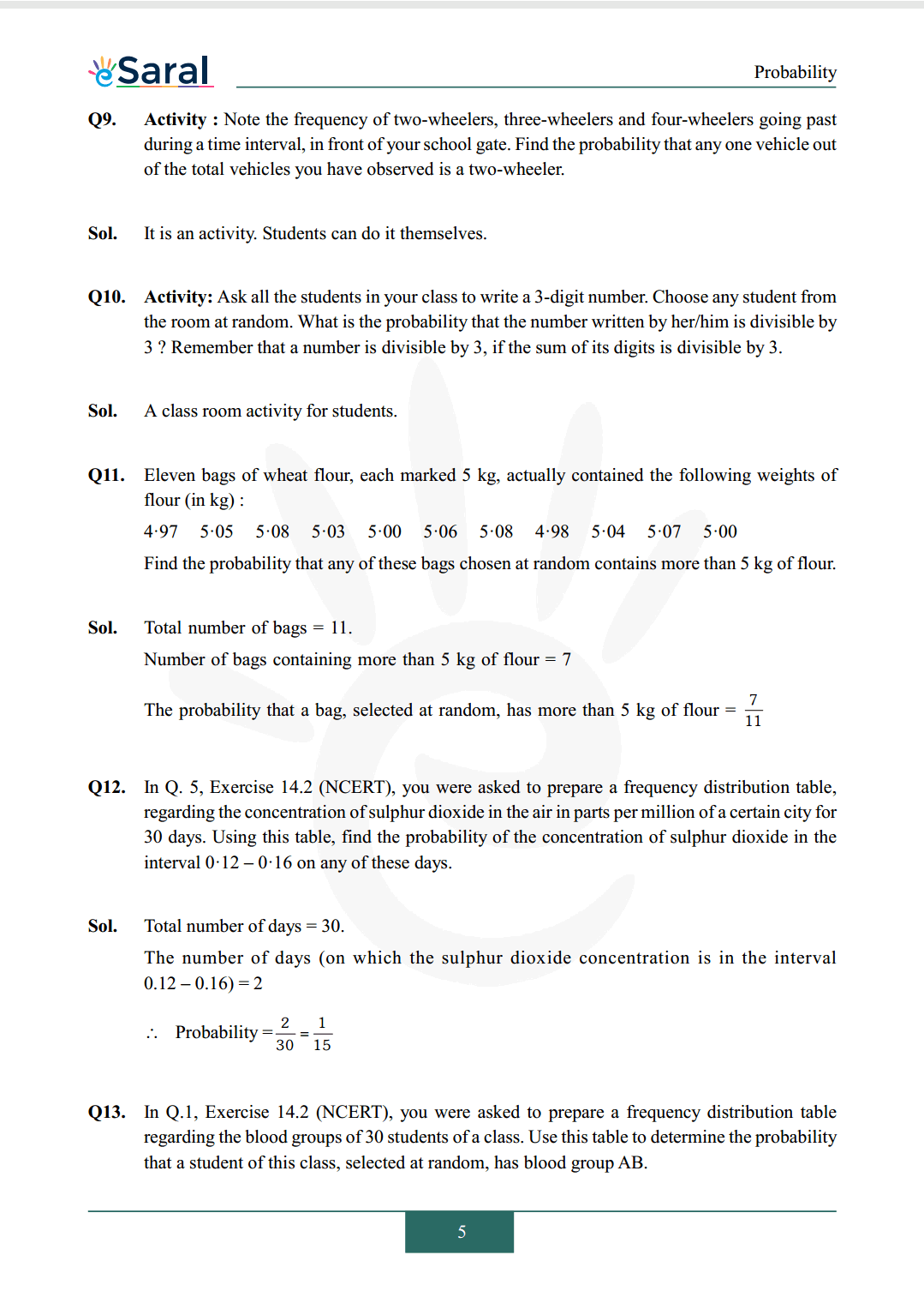 Class 9 maths chapter 15 exercise 15.1 solutions Image 5