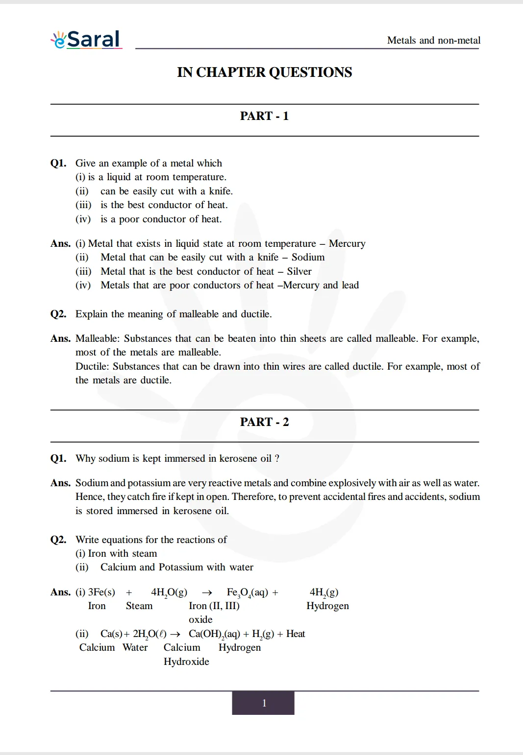 NCERT Solutions for Class 10 Science Chapter 3 Image 2