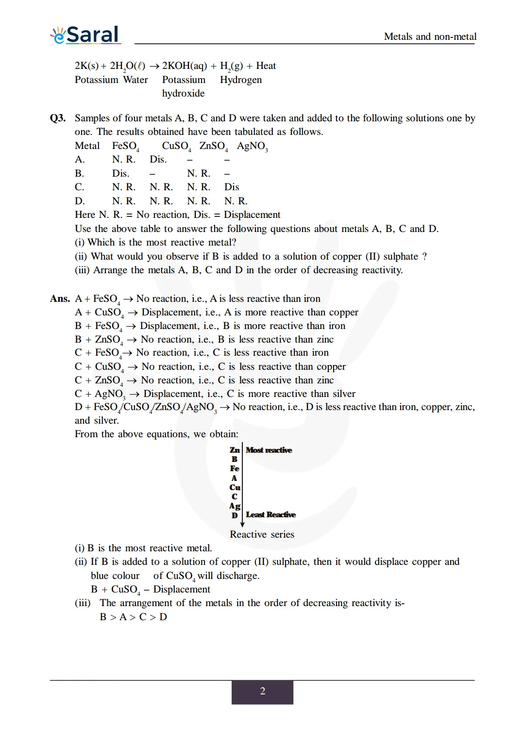 NCERT Solutions for Class 10 Science Chapter 3 Image 3