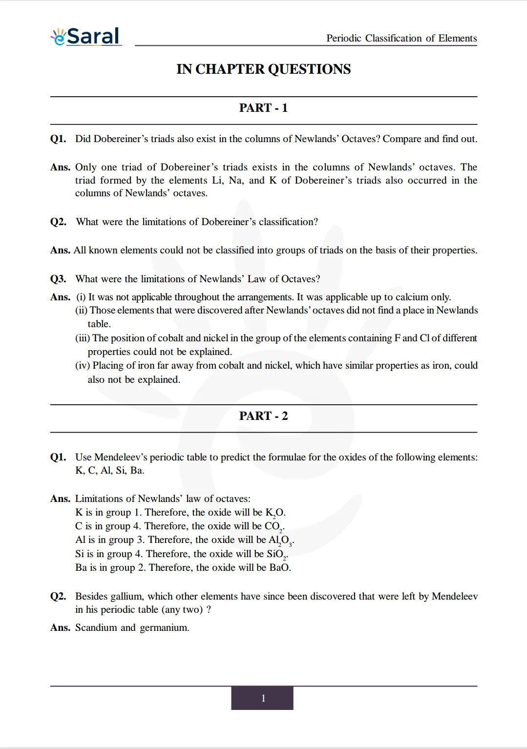 NCERT Solutions for Class 10 Science Chapter 5 Image 2