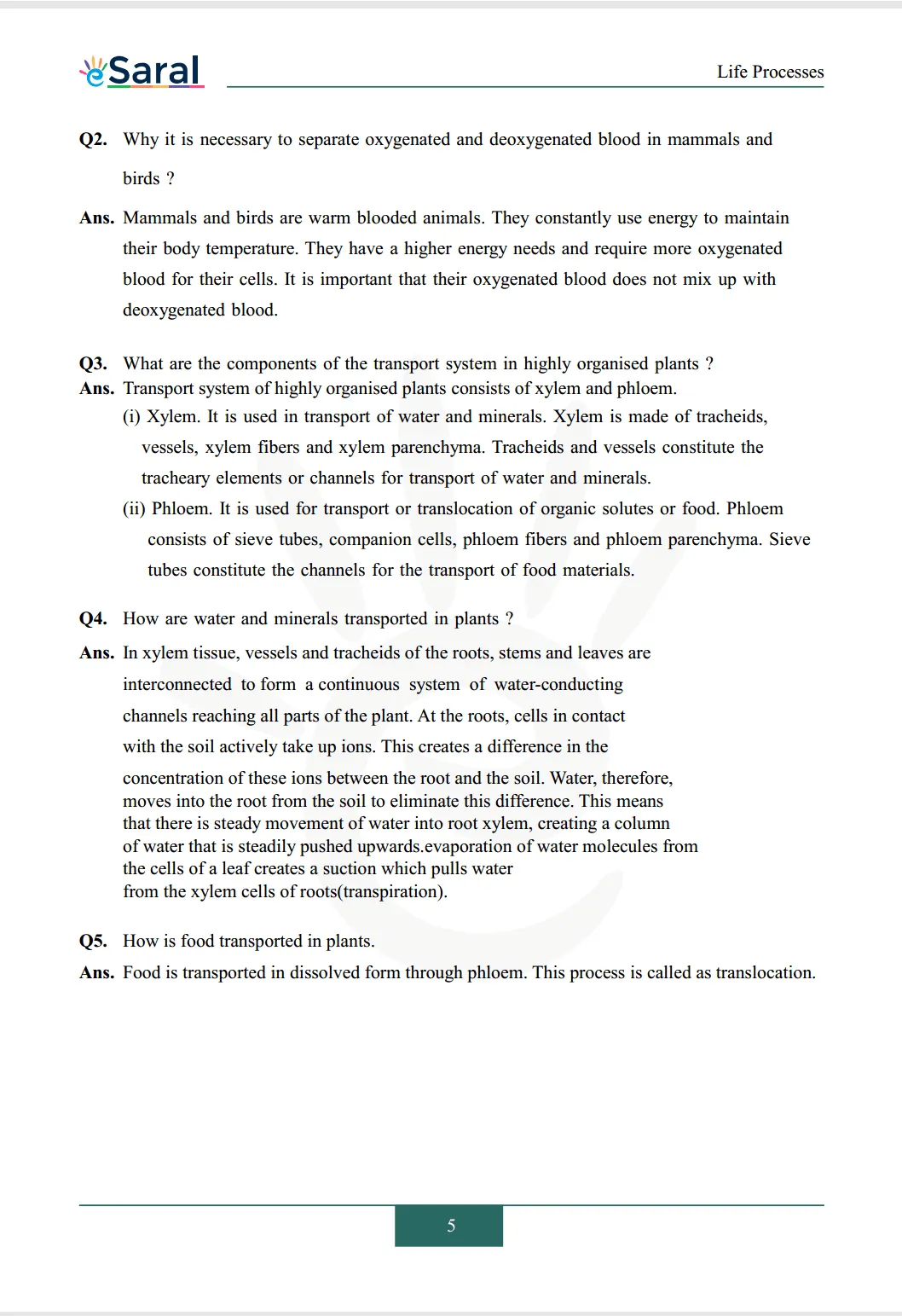 NCERT Solutions for Class 10 Science Chapter 6 Image 5