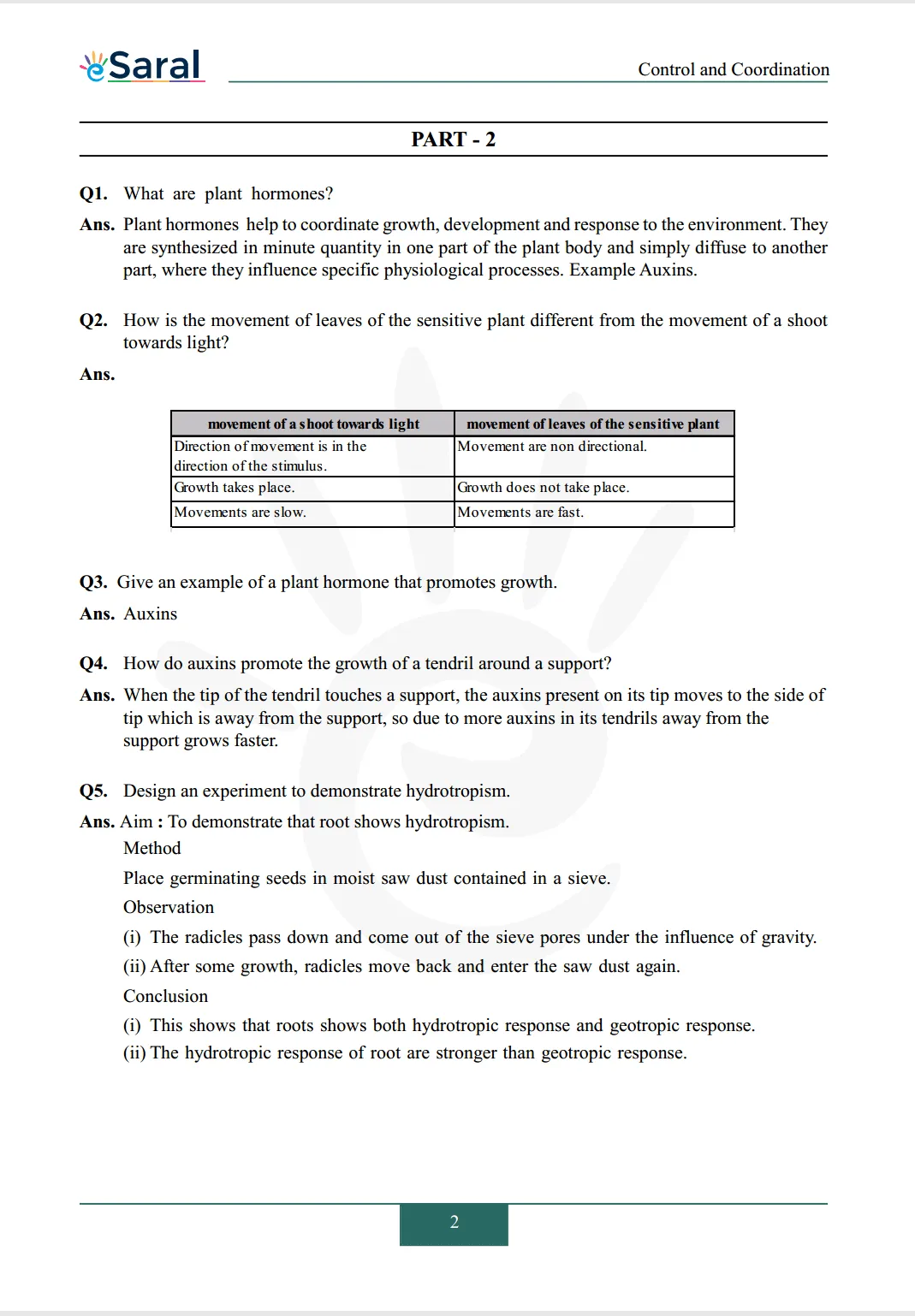 NCERT Solutions for Class 10 Science Chapter 7 Image 2
