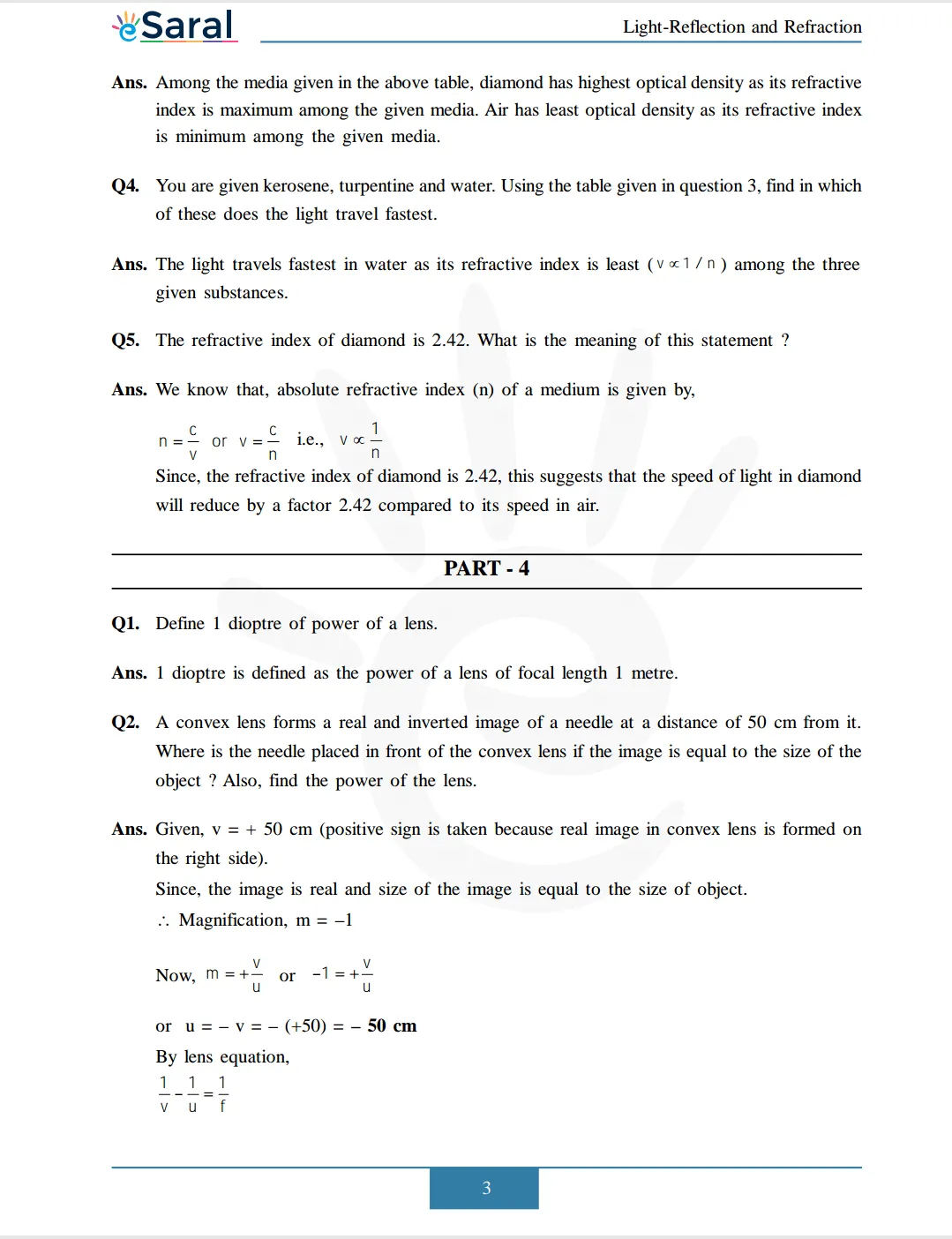 NCERT Solutions for Class 10 Science Chapter 10 Image 5