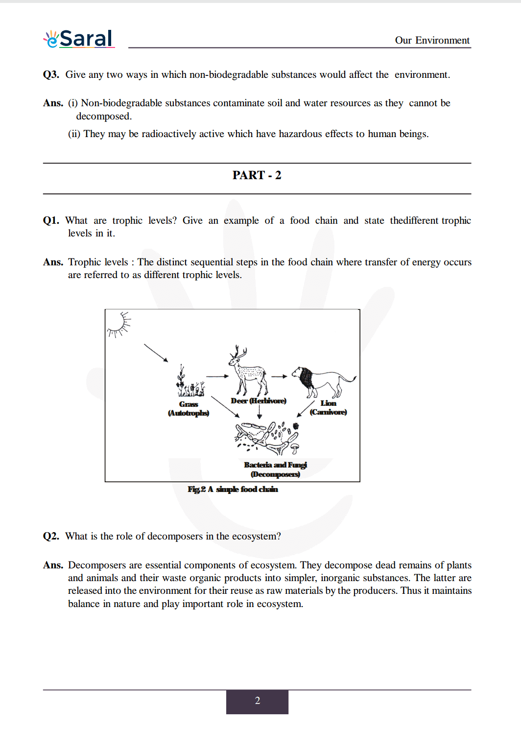 NCERT Solutions for Class 10 Science Chapter 15 Image 3