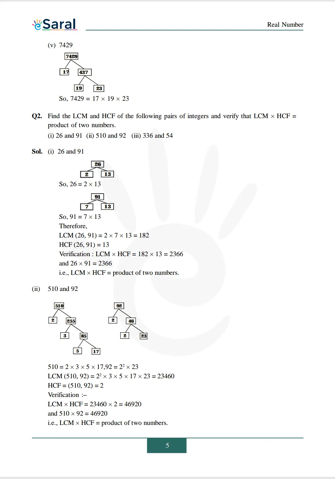 NCERT Solutions for Class 10 Maths chapter 1 Image 6
