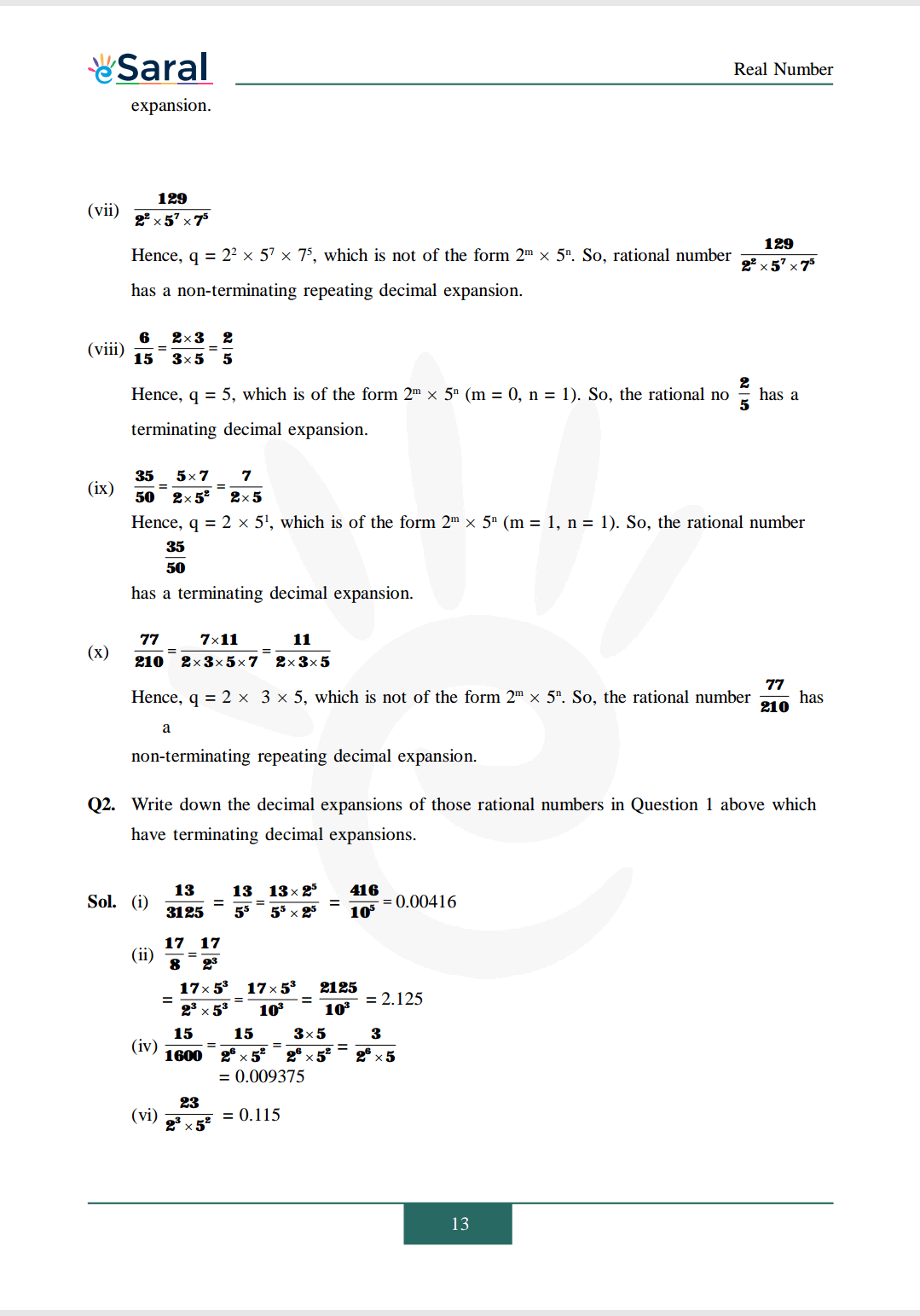 Class 10 Maths Chapter 1 exercise 1.4 solutions Image 2