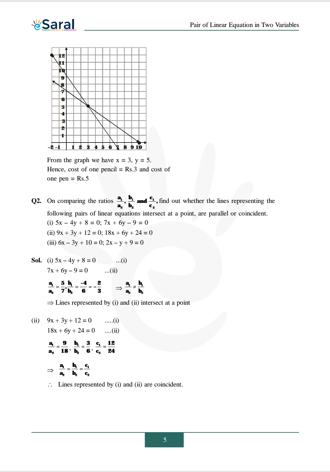 Class 10 Maths Chapter 3 exercise 3.2 solutions Image 2